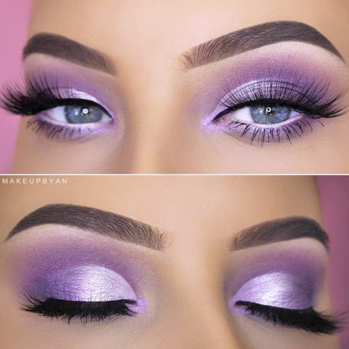 Plum Smoky Eyeshadow