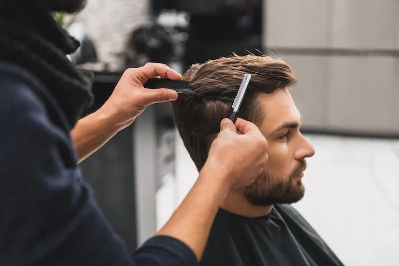 Men Get A Haircut