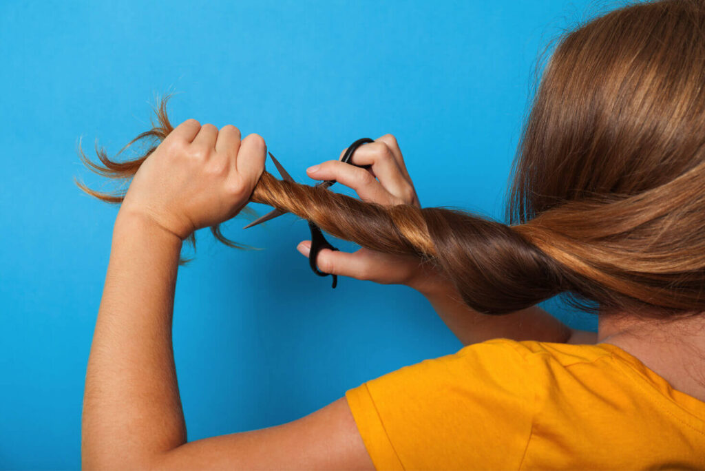 Twisting Hair 