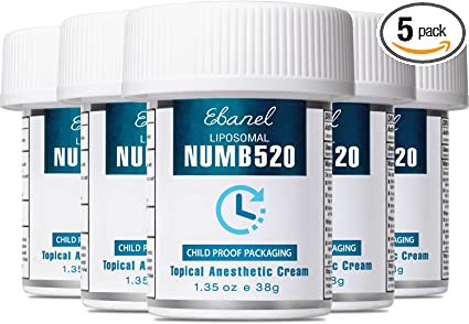 Ebanel 5% Lidocaine Numbing Cream