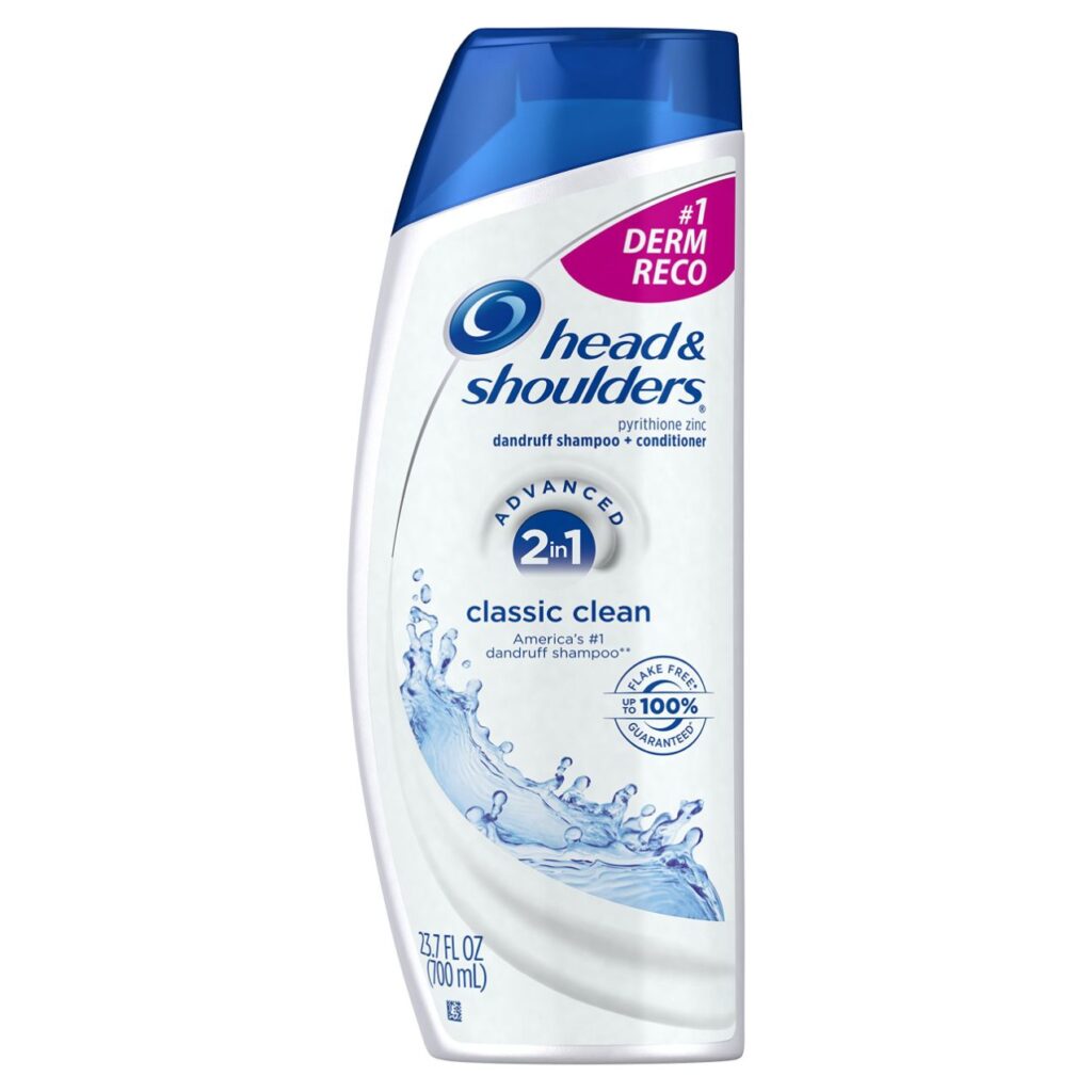Head & Shoulders Classic Clean 2-in-1 Dandruff Shampoo and Conditioner